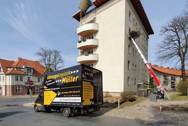 Möbellift schnell und einfach in Johanngeorgenstadt
